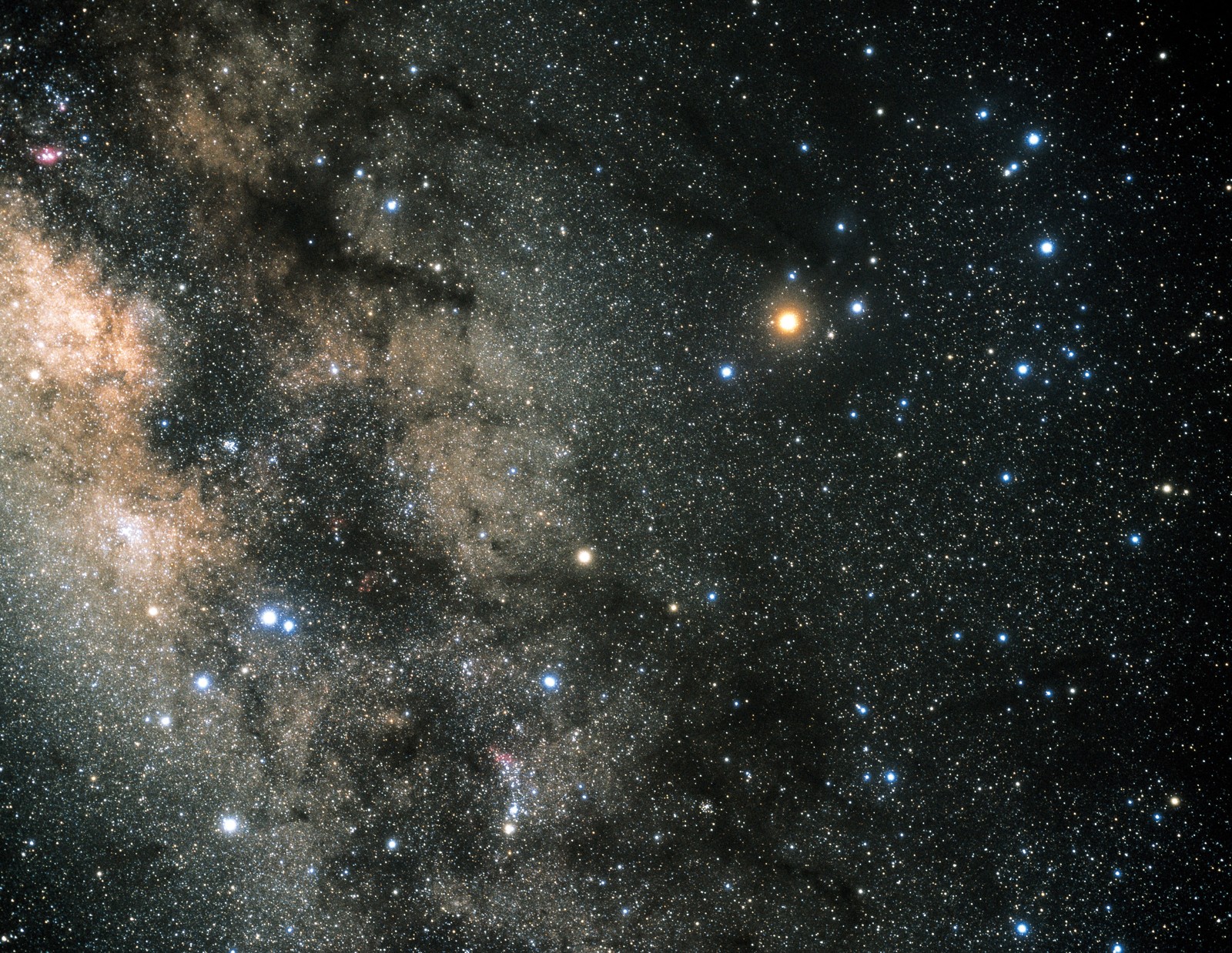 Skorpió – Constellation Scorpius (ground-based image)