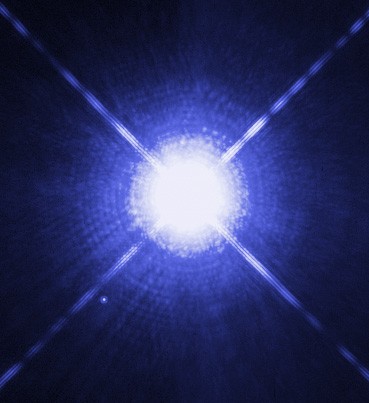 Fehér törpe – The Dog Star, Sirius A, and its tiny companion