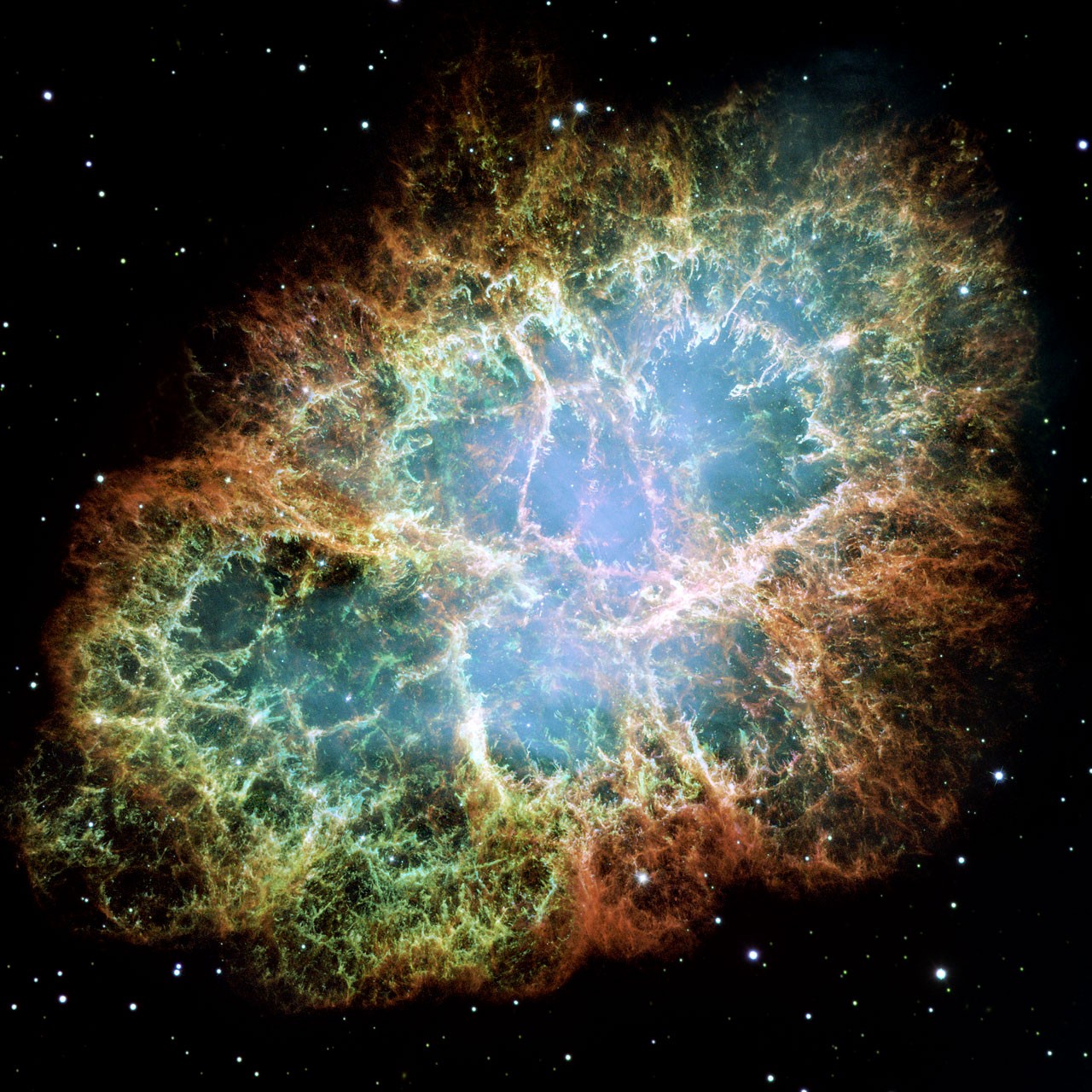 Rák-köd – Most detailed image of the Crab Nebula